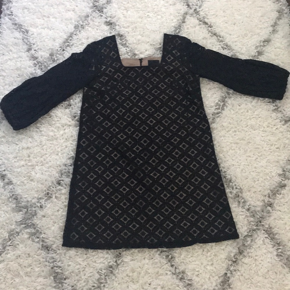 Anna Sui for Anthropologie puff-sleeve dress